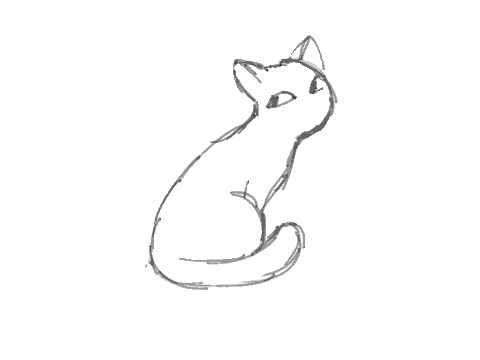 Animated cat