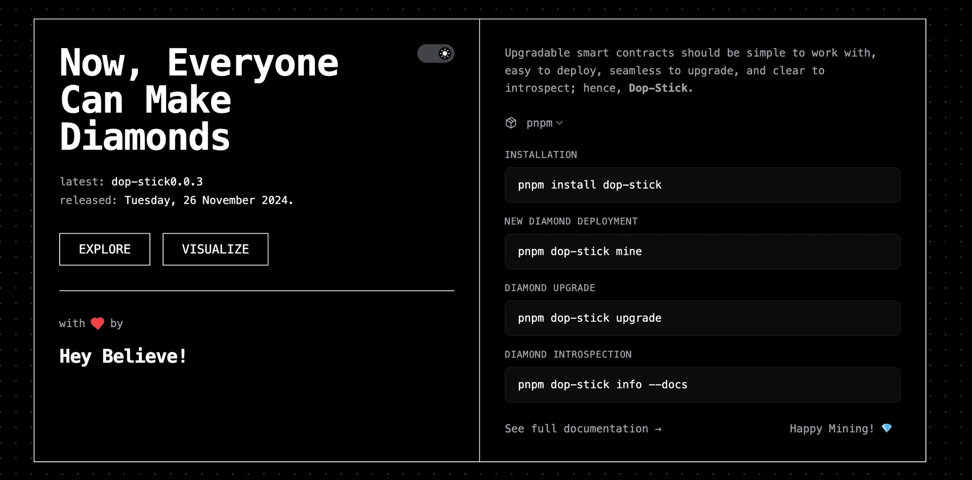 dop-stick home page